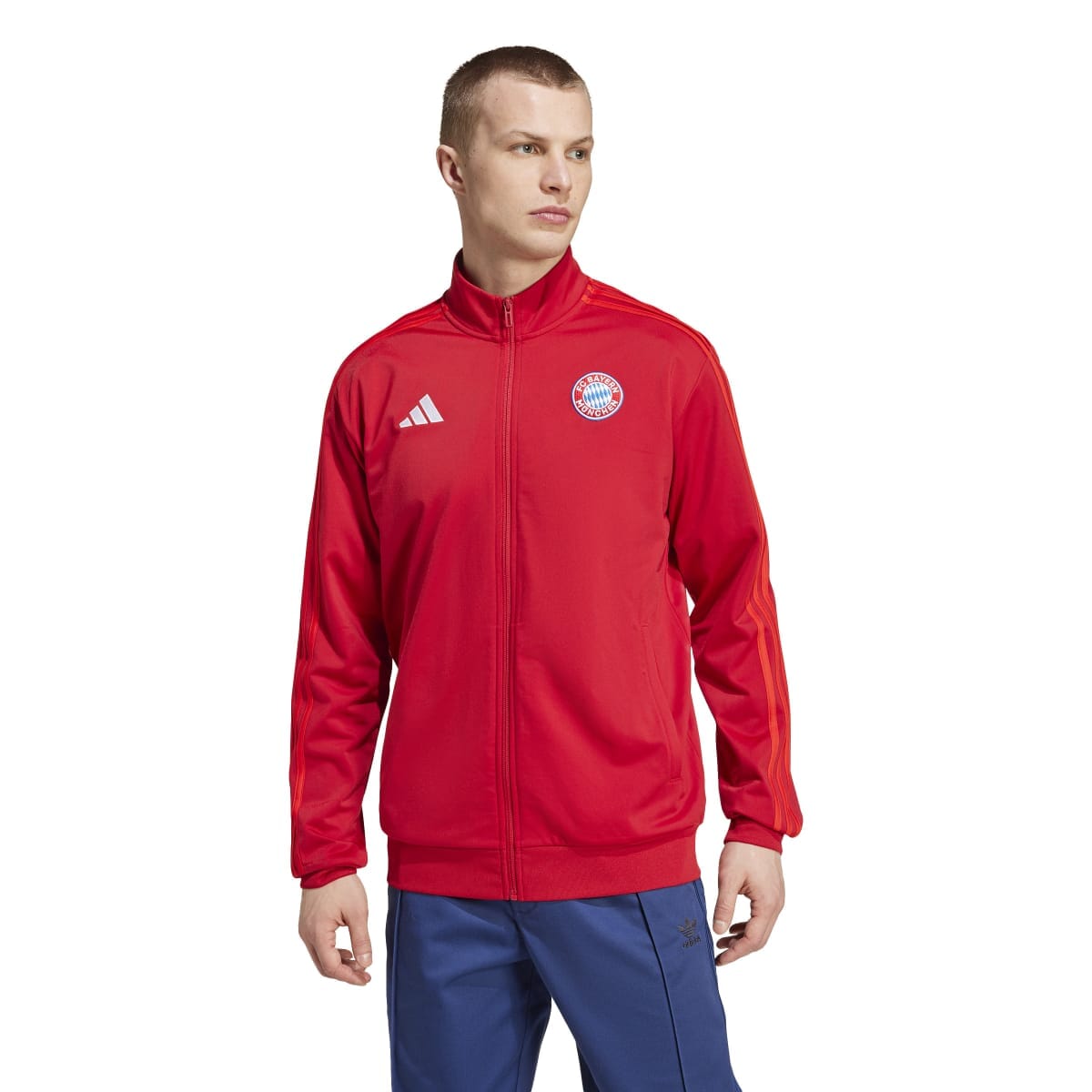 adidas Men&#39;s FC Bayern DNA Track Top | IT4154 Hoodie adidas 