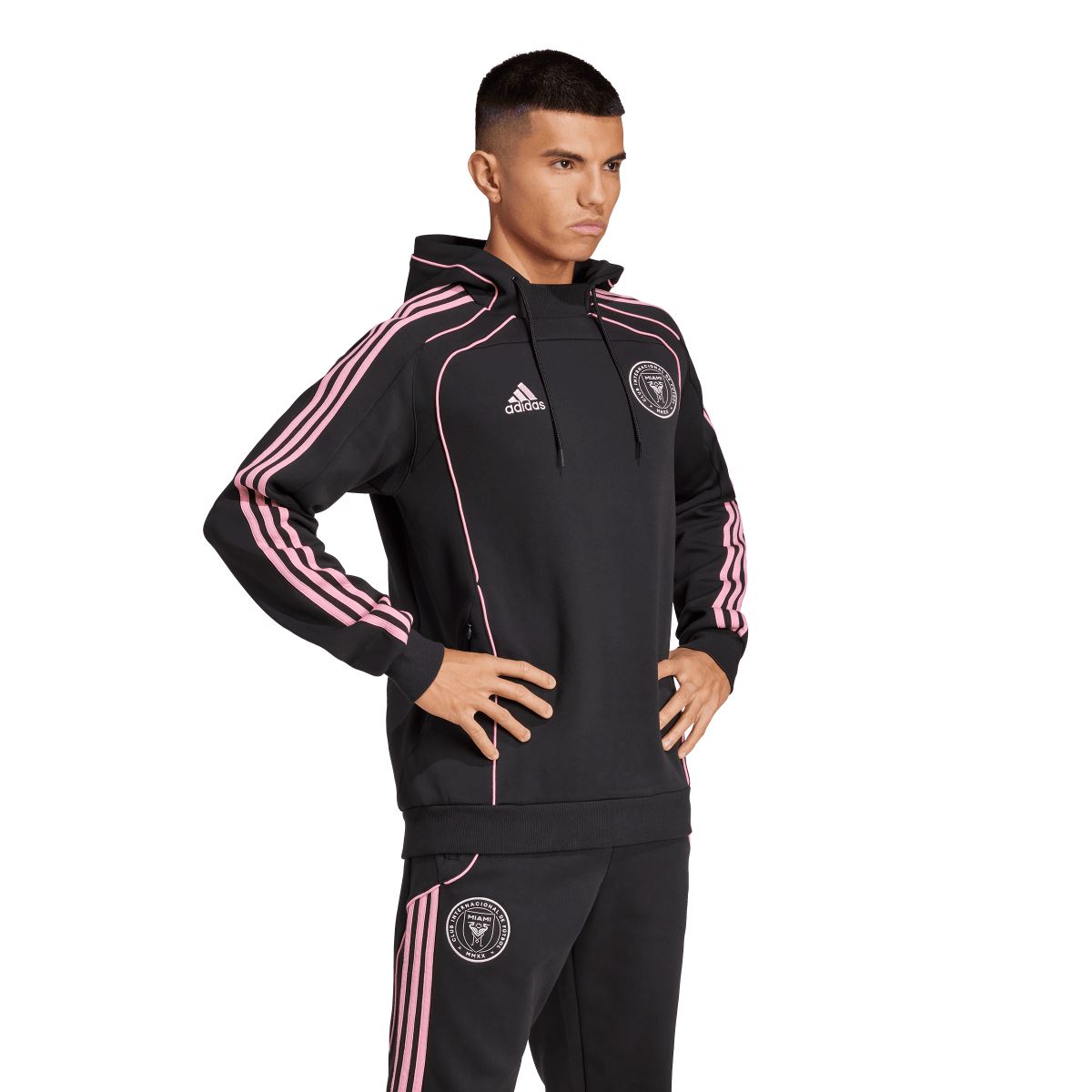 adidas Men's Inter Miami CF UBP Travel Hoodie | JE5534 Hoodie adidas 