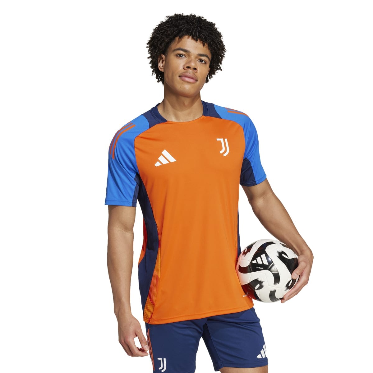 adidas Men's Juventus Tiro 24 Competition Training Jersey | IS5831 Jersey adidas Adult Small Orange 