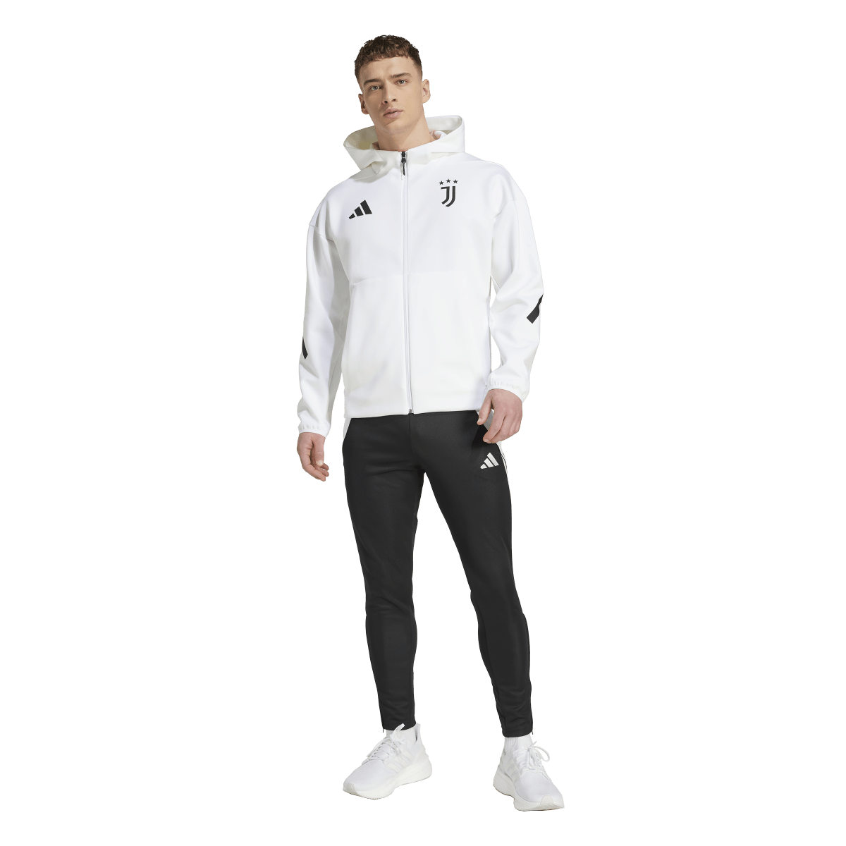 adidas Men's Juventus Z.N.E. Anthem Jacket - Goal Kick Soccer adidas Men's Juventus Z.N.E. Anthem Jacket - Goal Kick Soccer