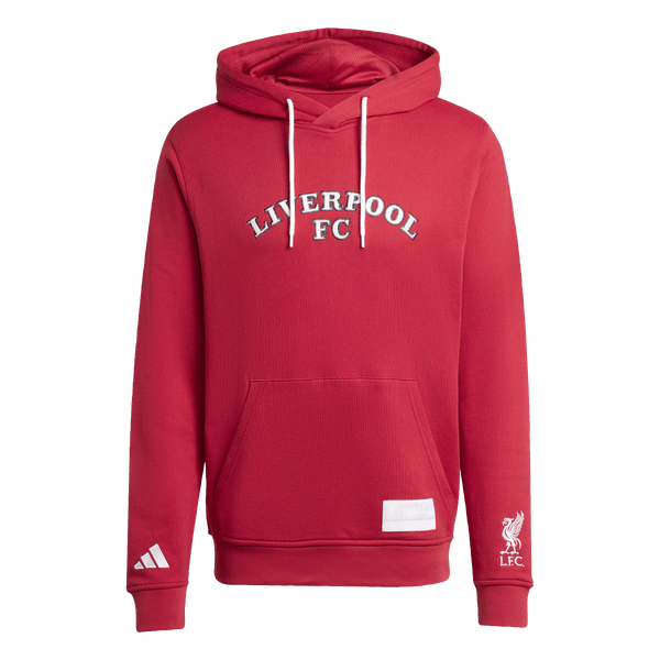 adidas Men's Liverpool FC US Pack Hoodie | JW5489 - Goal Kick Soccer