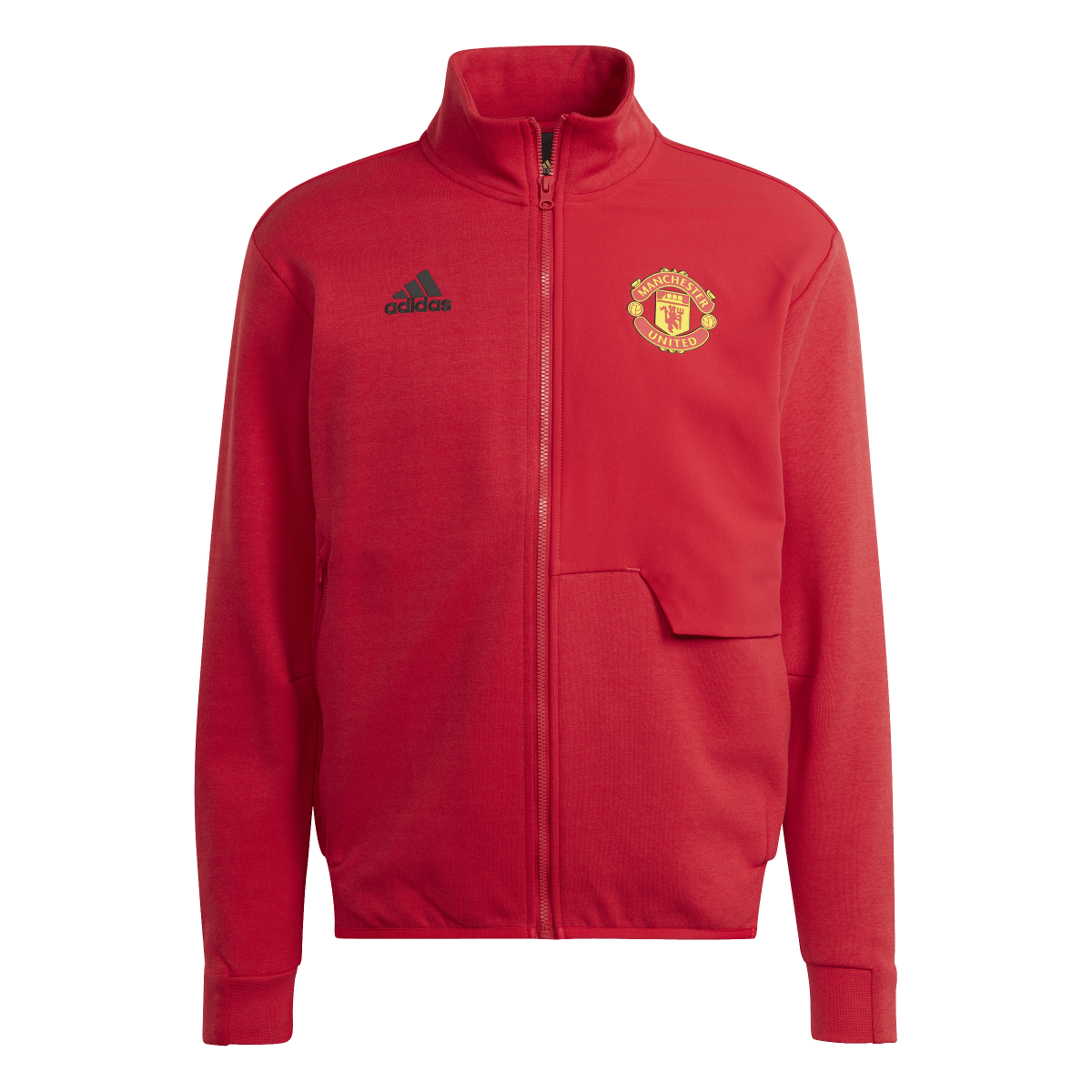 adidas Men's Manchester United 23/24 Anthem Jacket | IA8564 - Goal adidas Men's Manchester United 23/24 Anthem Jacket | IA8564 - Goal