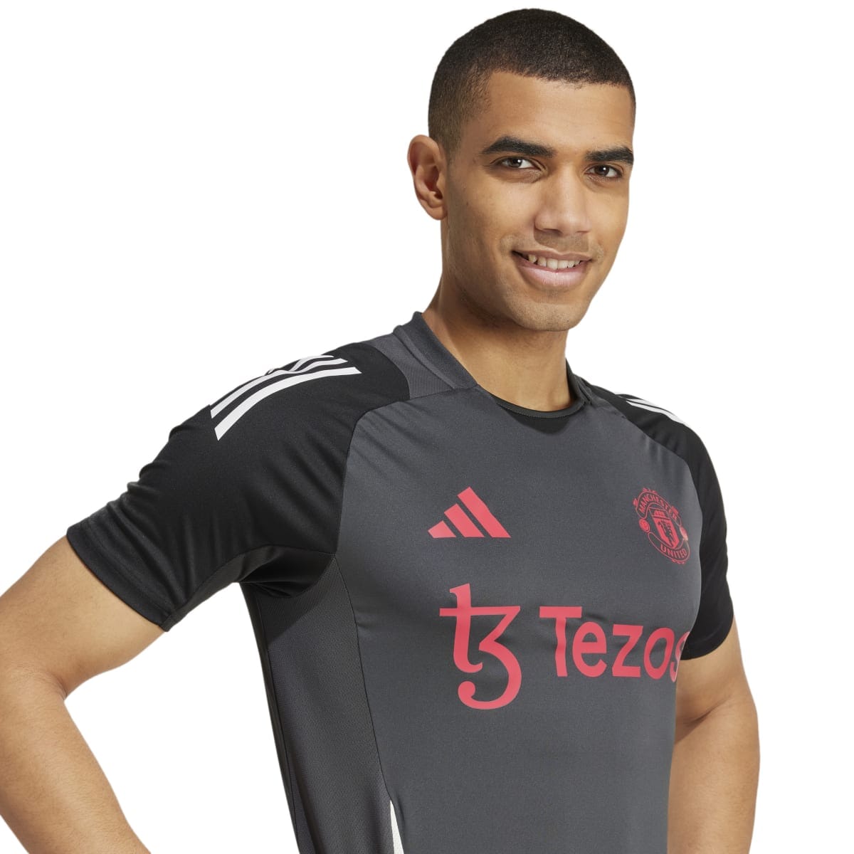 adidas Men's Manchester United FC Tiro 24 Training Jersey | IS8086 T-Shirt adidas 