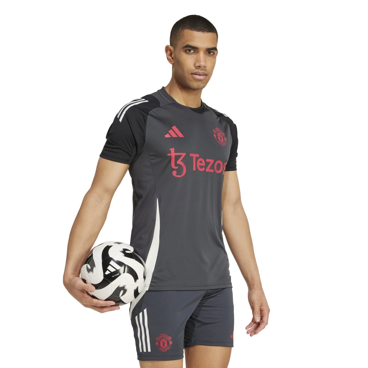 adidas Men's Manchester United FC Tiro 24 Training Jersey | IS8086 T-Shirt adidas 