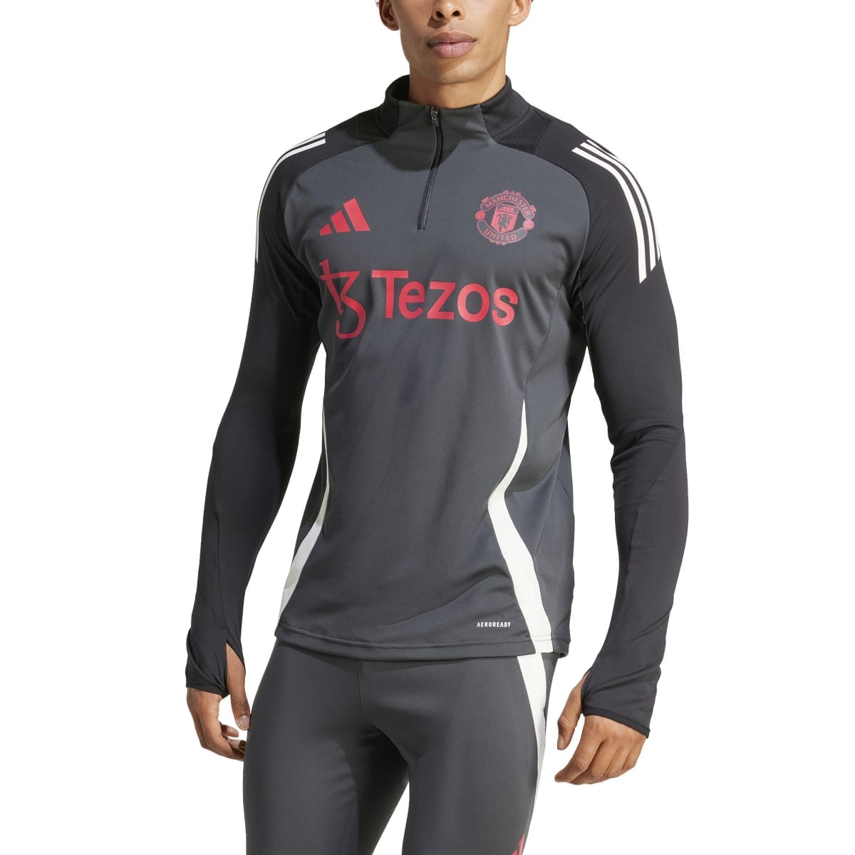 adidas Men's Manchester United FC Tiro 24 Training Top | IS8082 T-Shirt adidas 