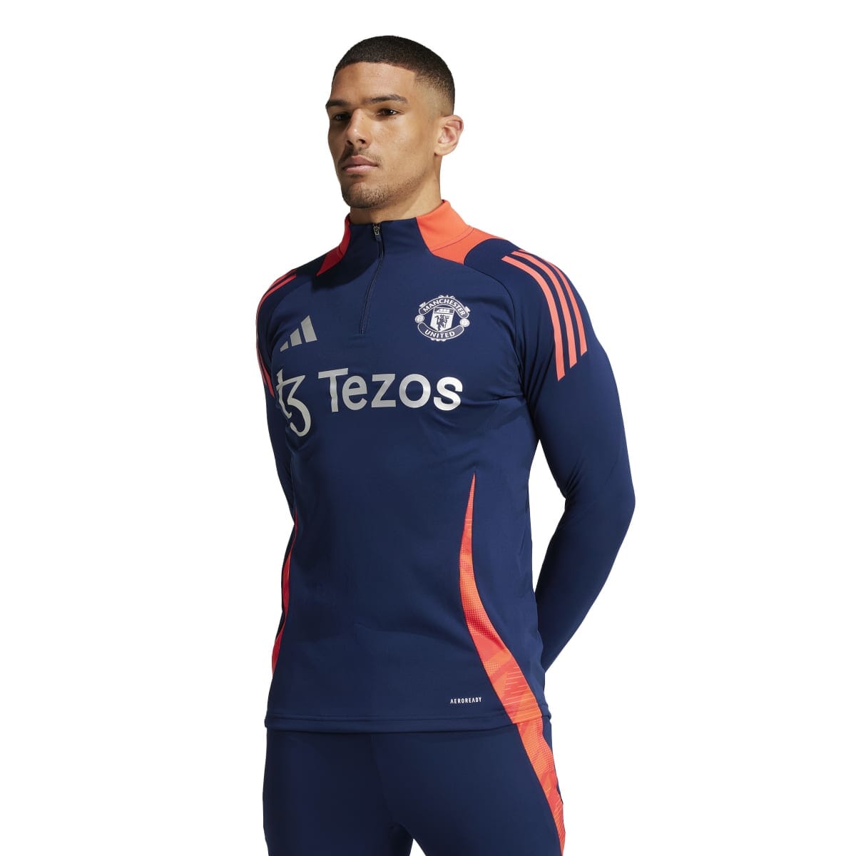 adidas Men&#39;s Manchester United Tiro 24 Training Top | IT4239 Training top Adidas 