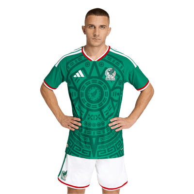 adidas Men's Mexico 26 Home Authentic Jersey | JL8540 - Goal Kick Soccer