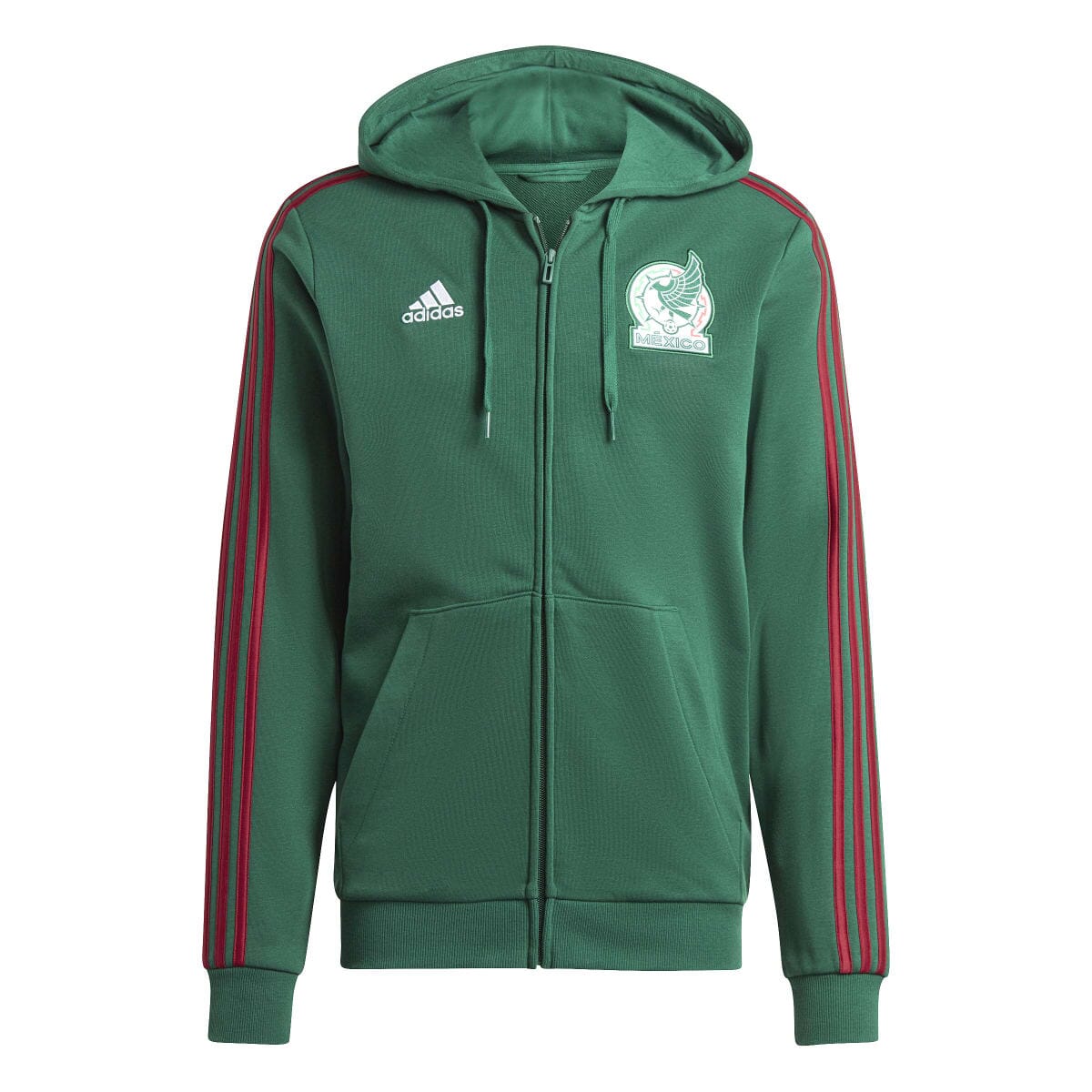 adidas Men's Mexico DNA Full Zip Hoodie | IU2160 Adidas 