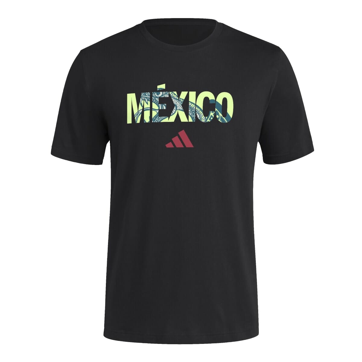 adidas Men's Mexico HBR Tee | JW1859 Shirt adidas Adult Small Black 