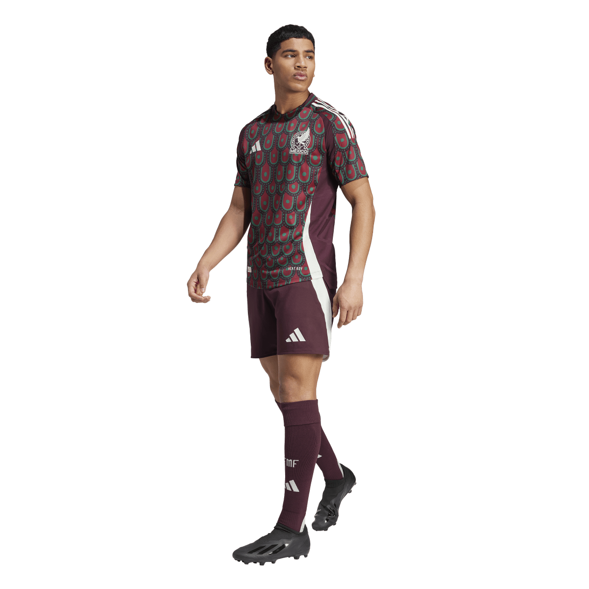 adidas Men's Multicolor Mexico 2024 Home Authentic Jersey | IP6379