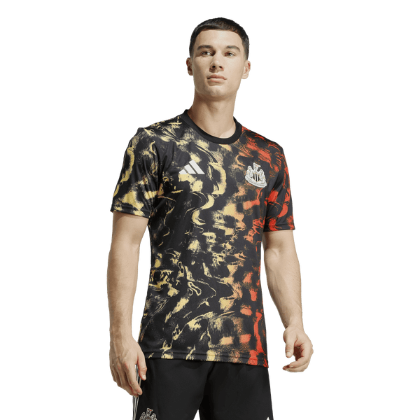 Newcastle United 25/26 Pre-Match Jersey - Black | adidas - Goal