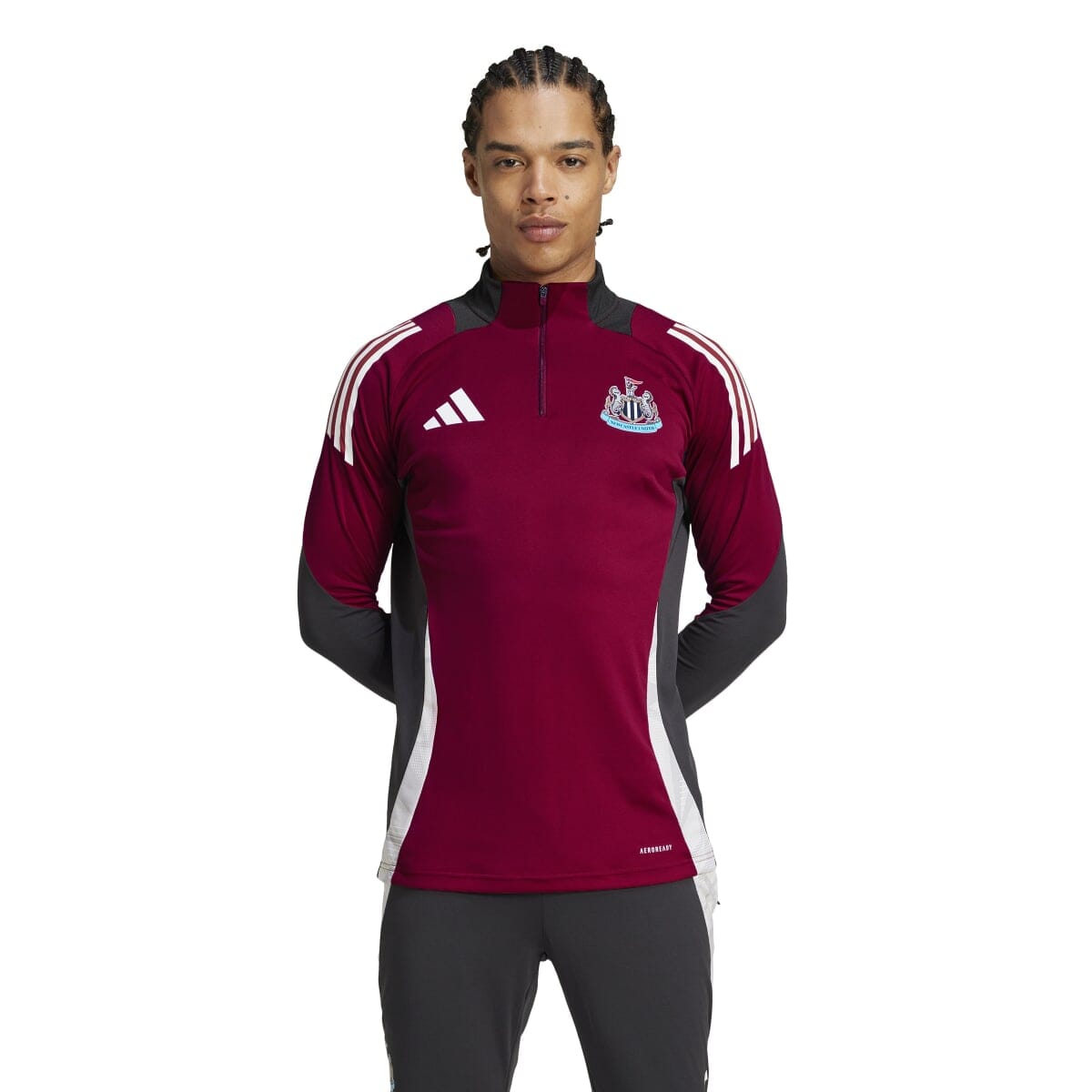 adidas Men's Newcastle United FC Tiro 24 Training Top | IZ3154 Jersey Adidas Adult Small Burgundy 