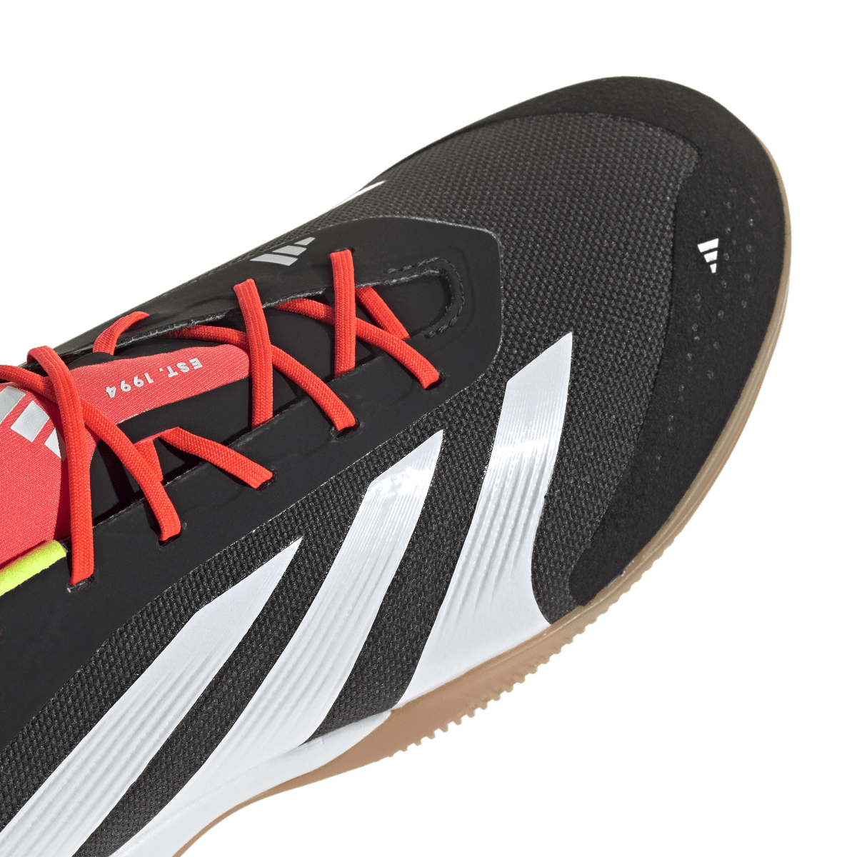 adidas Predator Elite Men's Indoor Soccer Shoes - Core Black/Cloud White/Solar Red / 9 adidas Predator Elite Men's Indoor Soccer Shoes - Core Black/Cloud White/Solar Red / 9