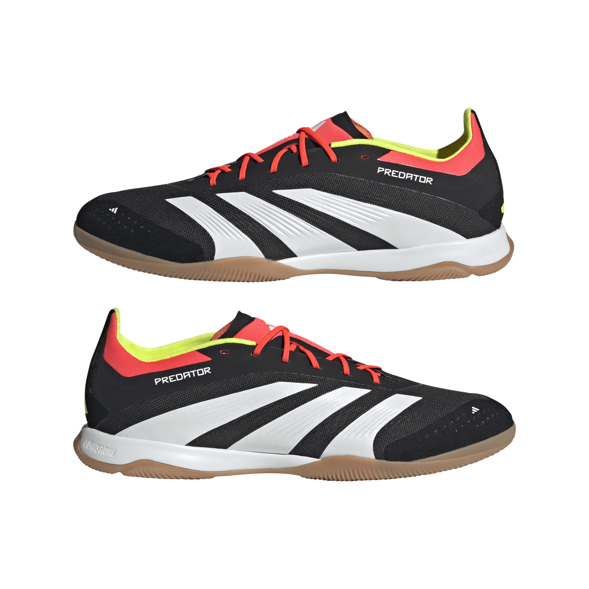 adidas Predator Elite Men's Indoor Soccer Shoes - Core Black/Cloud White/Solar Red / 9 adidas Predator Elite Men's Indoor Soccer Shoes - Core Black/Cloud White/Solar Red / 9