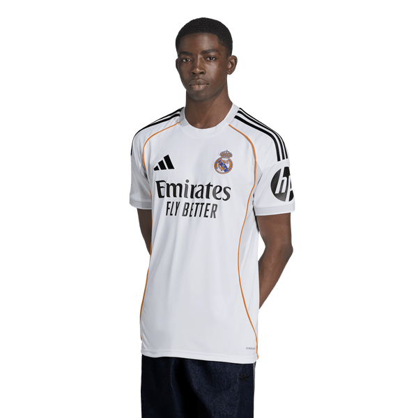 adidas Men's Real Madrid 25/26 Home Jersey - Goal Kick Soccer