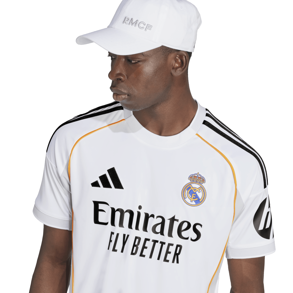 adidas Men's Real Madrid 25/26 Home Jersey - Goal Kick Soccer adidas Men's Real Madrid 25/26 Home Jersey - Goal Kick Soccer