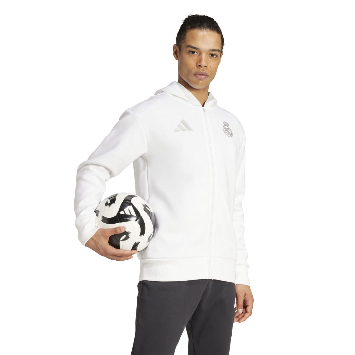 adidas Men's Real Madrid Anthem Jacket | IT3805 T-Shirt adidas 