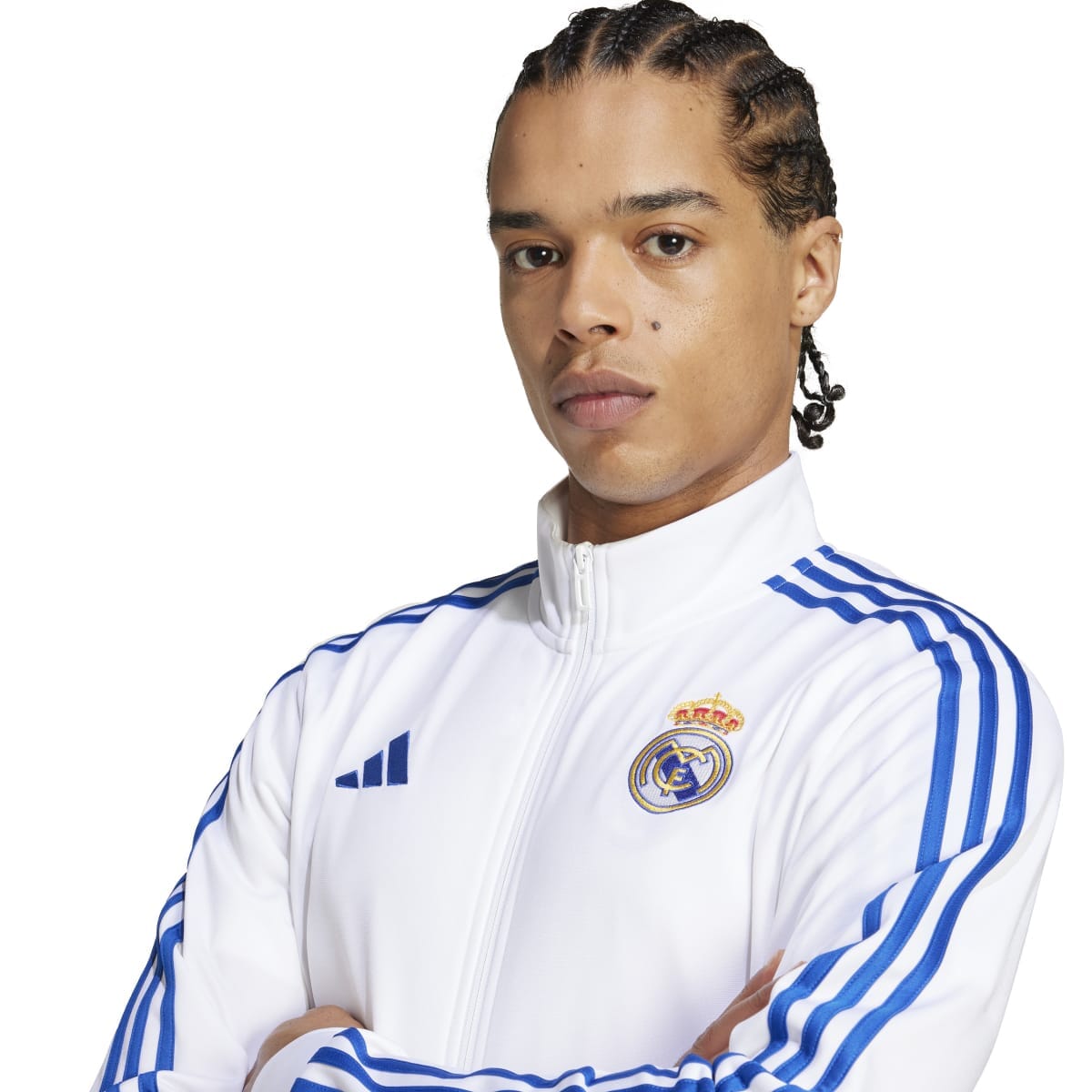 adidas Men's Real Madrid DNA Track Top | IT3804 Jersey adidas 