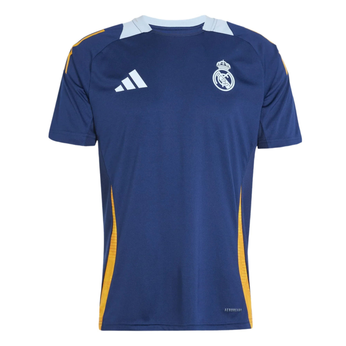 adidas Men&#39;s Real Madrid Training Jersey | JE4207 Jersey adidas Adult Small Team Navy Blue 