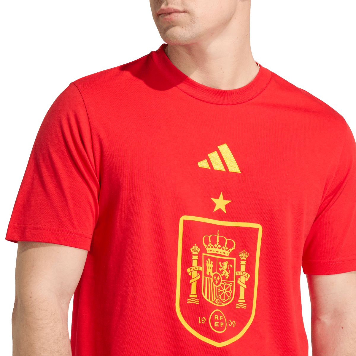 adidas Men's Spain DNA Graphic T-Shirt | JZ2263 - Goal Kick Soccer