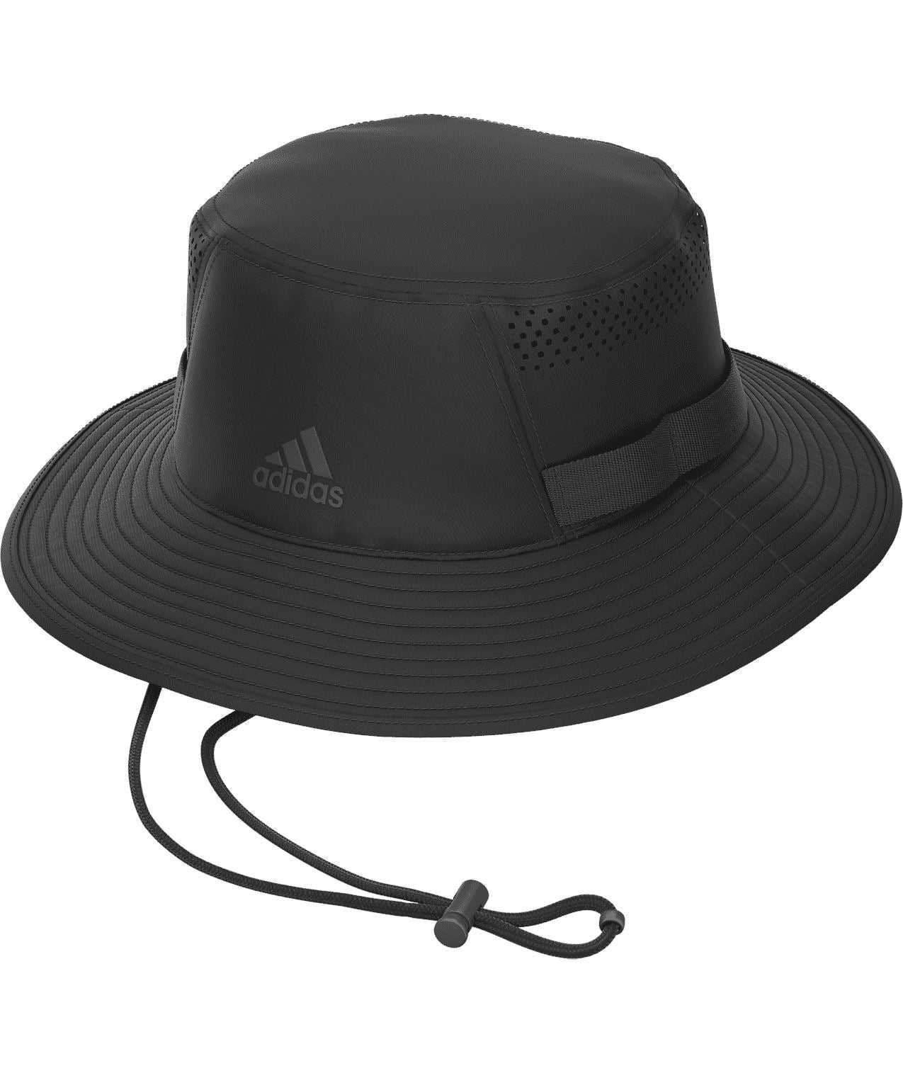 adidas Men's Victory 4 Bucket Hat Hats Adidas Large/X-Large Black/Black 