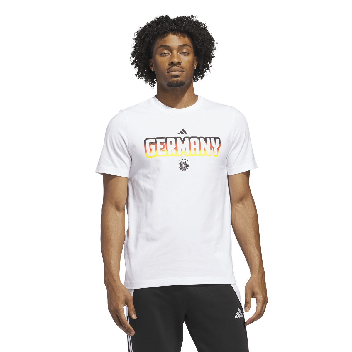 adidas Men's World Cup 26 Germany Home Graphic Tee | KG3081 - Goal adidas Men's World Cup 26 Germany Home Graphic Tee | KG3081 - Goal
