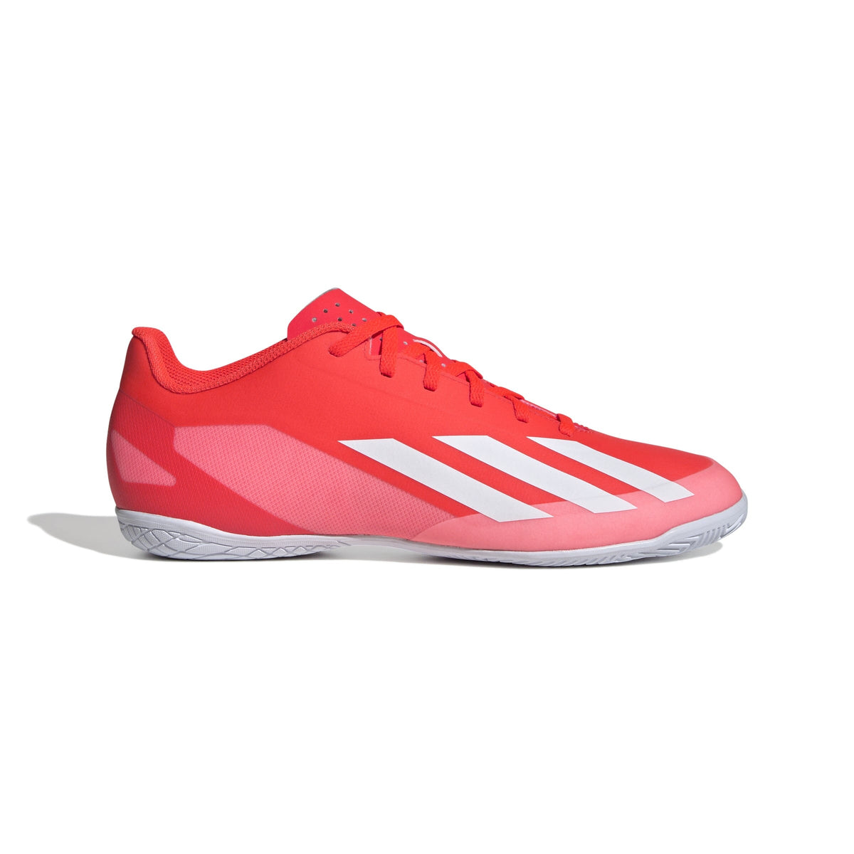 adidas Men&#39;s X Crazyfast Club Indoor Boots | IF0721 Shoes Adidas 8 Solar Red / Cloud White / Team Solar Yellow 2 
