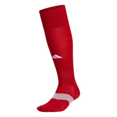 adidas Metro 6 OTC Soccer Socks Soccer Socks Adidas X-Small Team Power Red/ Clear Grey/ White 