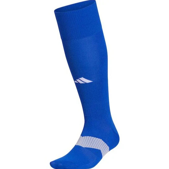 adidas Metro 6 OTC Soccer Socks Soccer Socks Adidas X-Small Team Royal Blue/ Clear Grey/ White 