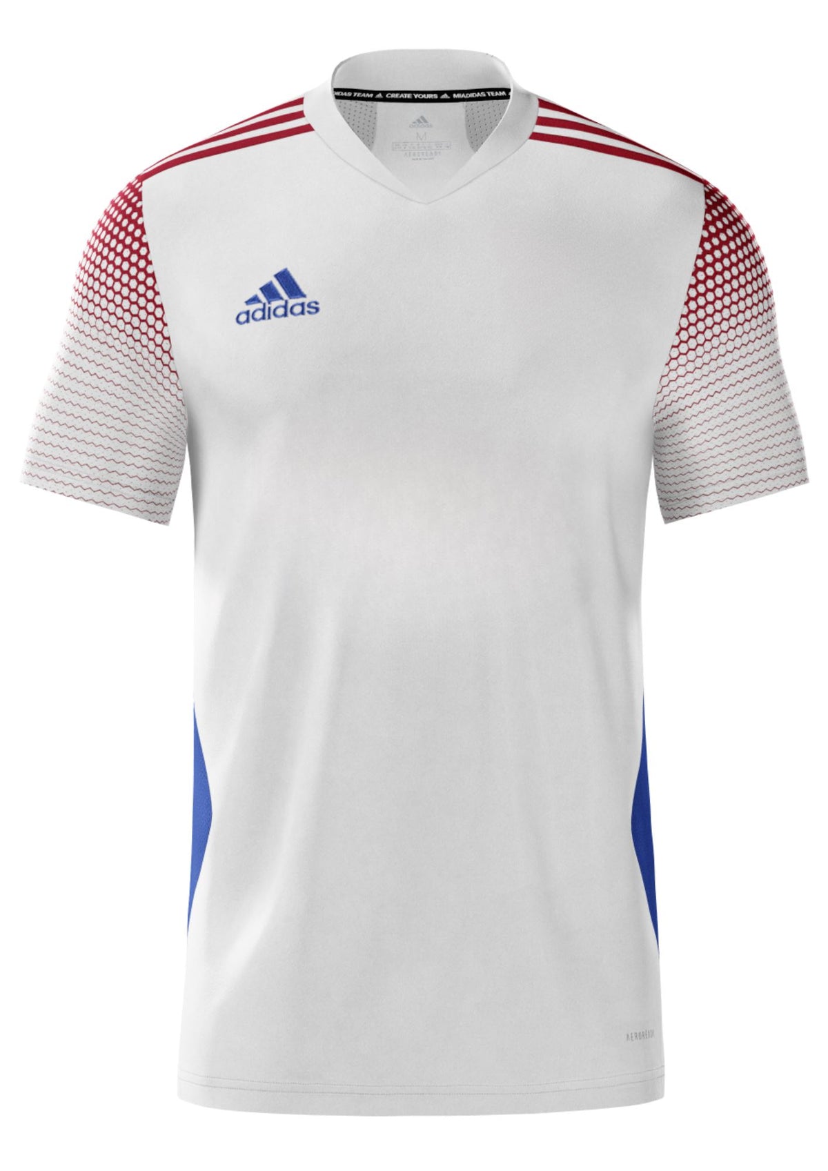 adidas miREGIS20 Men&#39;s Jersey Apparel Adidas Men&#39;s Small White / Red 