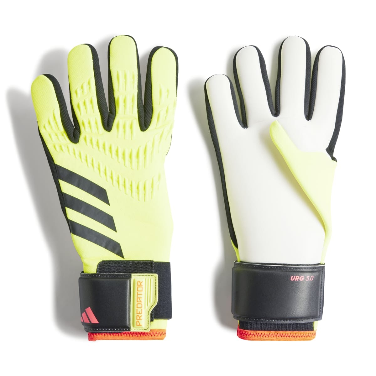 adidas Predator League Goalkeeper Gloves | IN1601 Goalkeeper Gloves Adidas 8 Solar Yellow / Black / Solar Red 