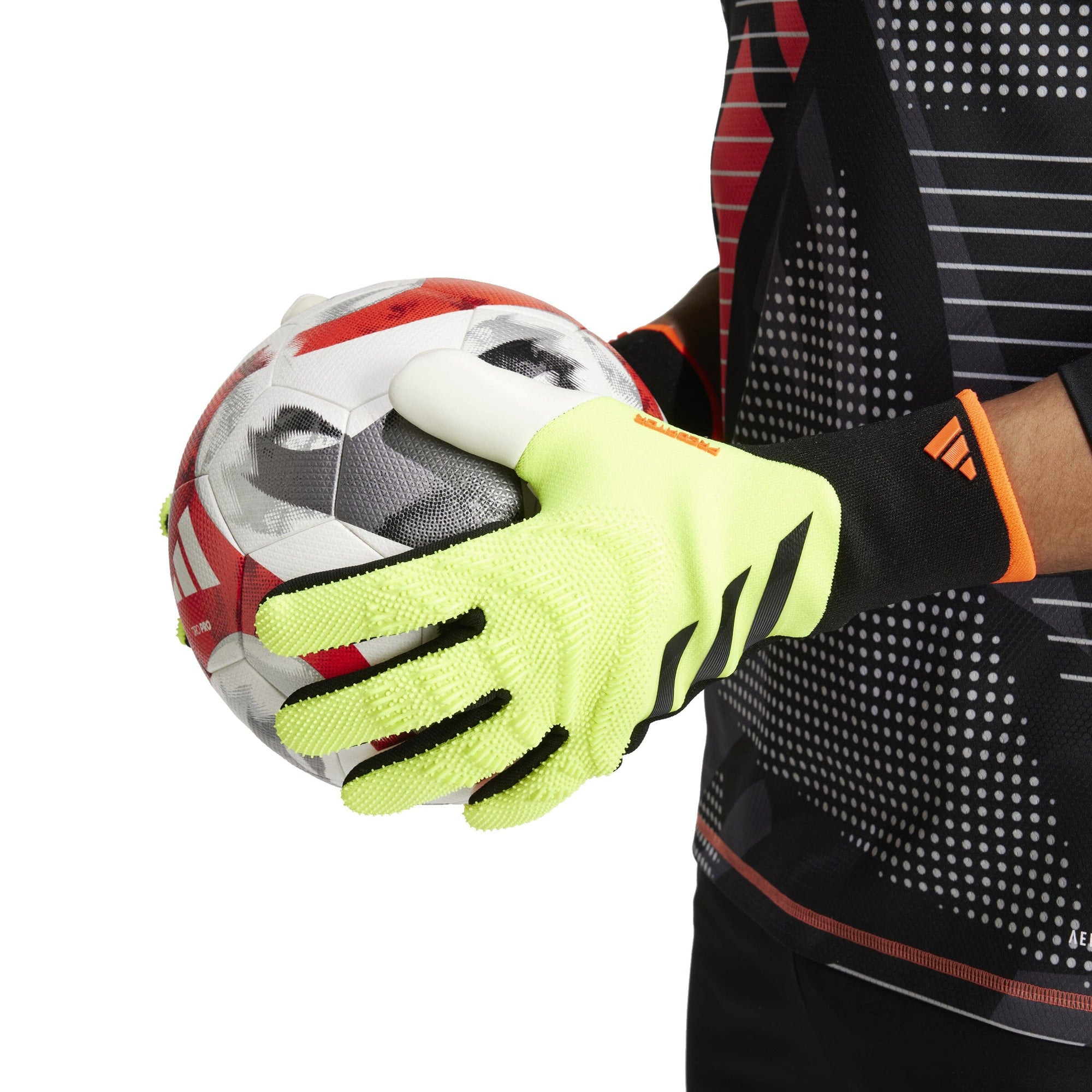 adidas Predator Pro Goalkeeper Gloves | IQ4032 Goalkeeper Gloves Goal Kick Soccer 