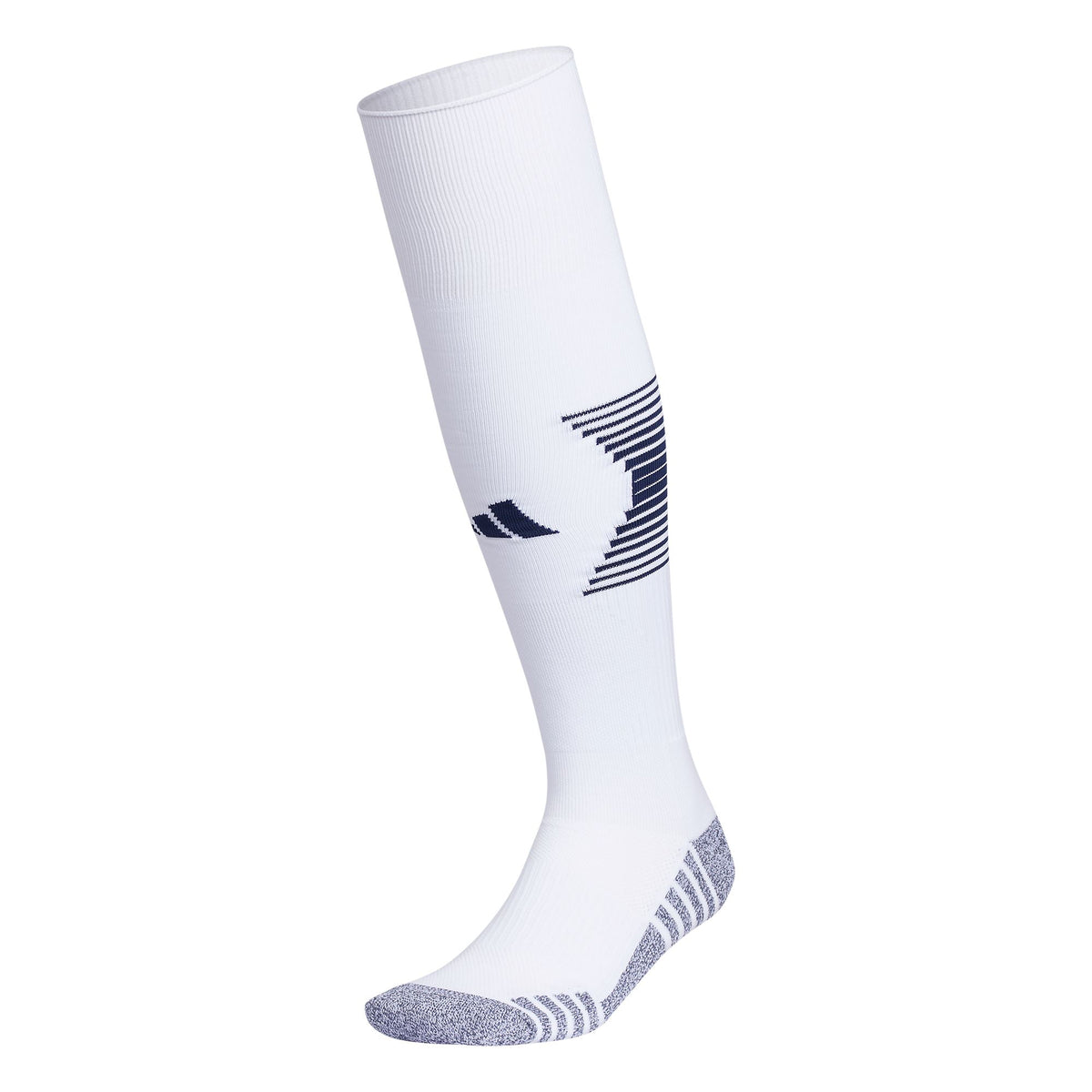 adidas Team Speed 4 Soccer OTC Sock | 5156917 Adidas Medium White/Navy 