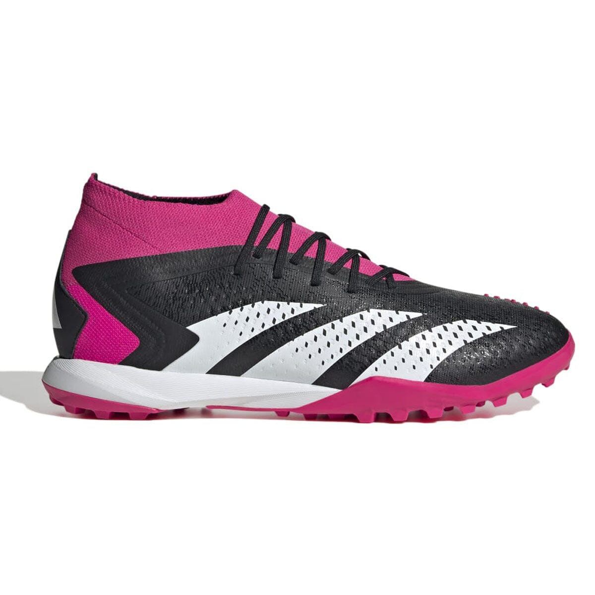 adidas Unisex Predator Accuracy.1 Turf Shoes | GW4633 Cleats Adidas 7 Core Black / FTWR White / Team Shock Pink 2 
