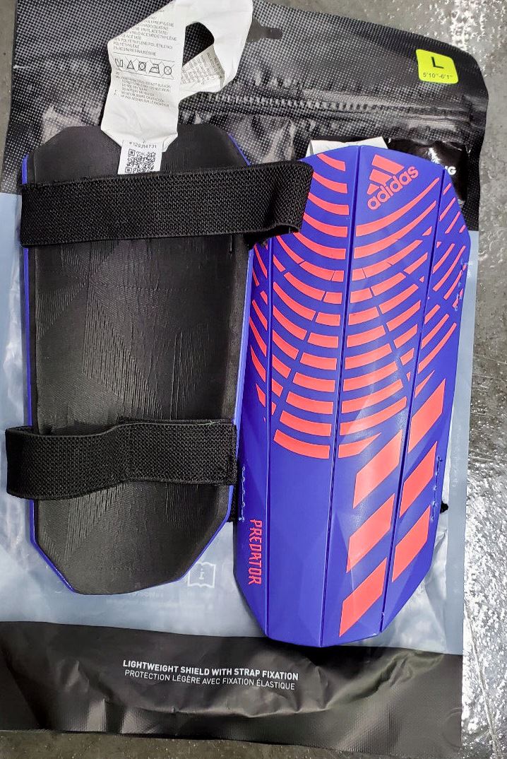 adidas Unisex Predator Shinguard Training | H43747 | Size Large Goal Kick Soccer 