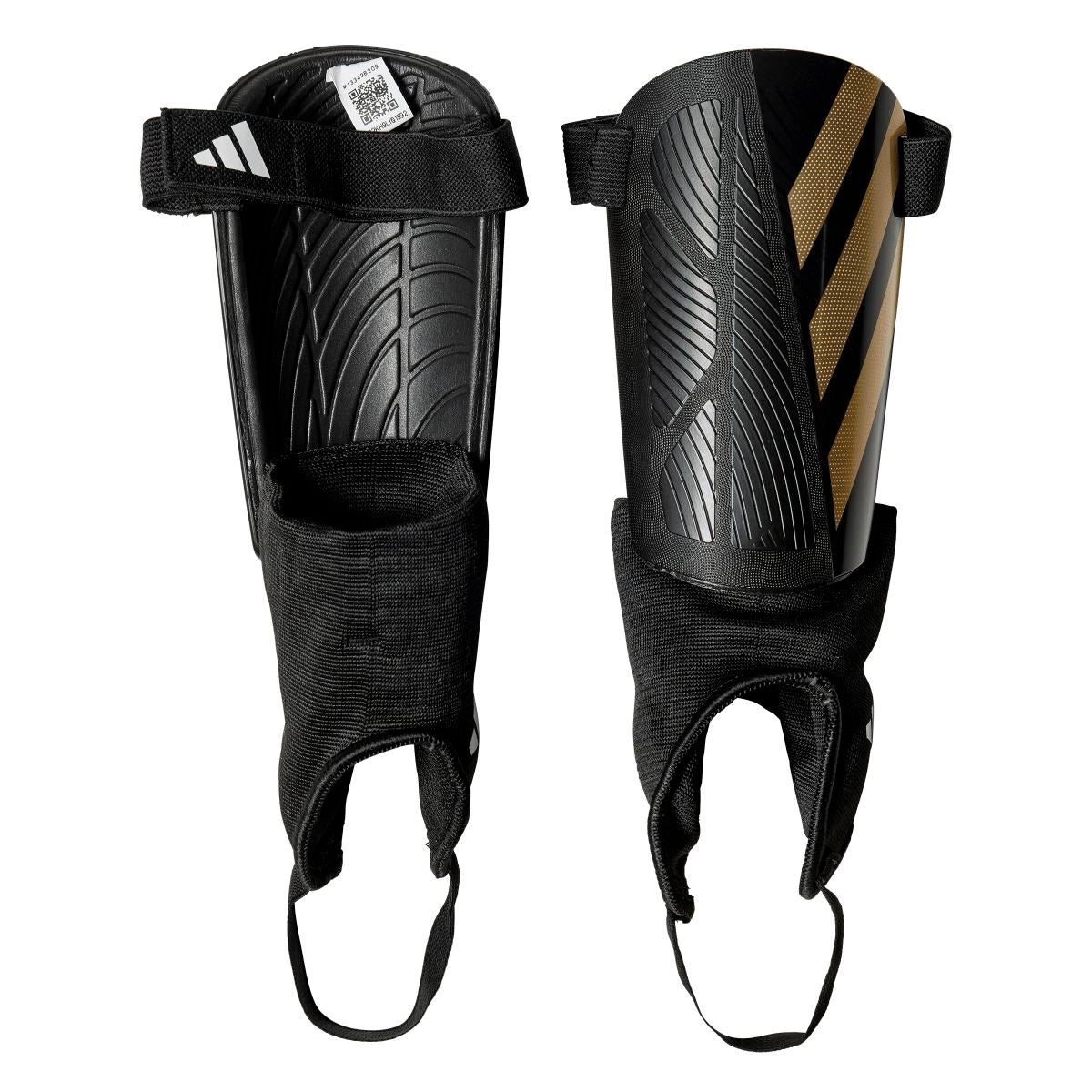 adidas Unisex Tiro Match Shin Guards | IP3997 Shinguard adidas Small Black/Gold Metallic/White 