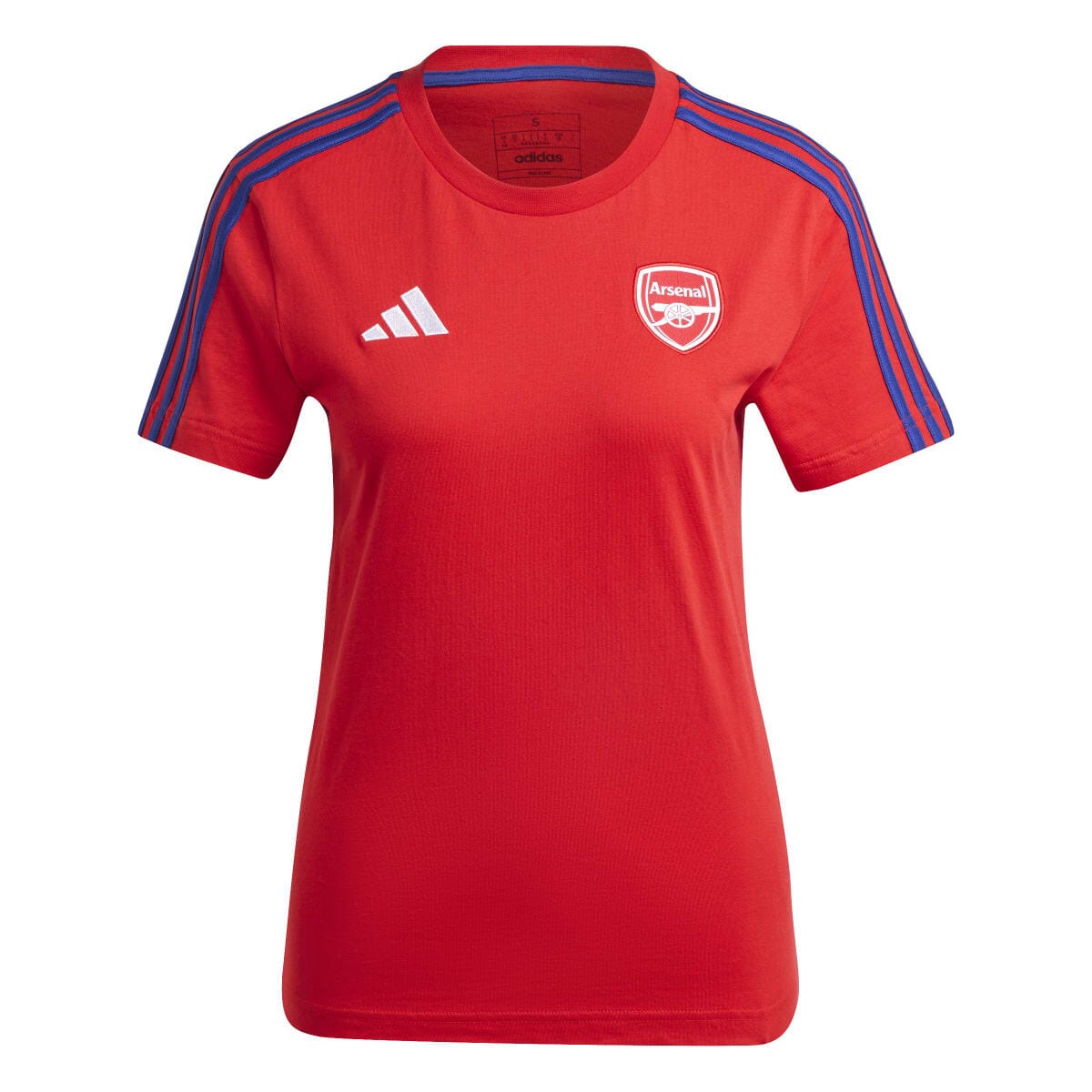 adidas Women's Arsenal 3-Stripes T-Shirt | IT4106 Apparel Adidas 