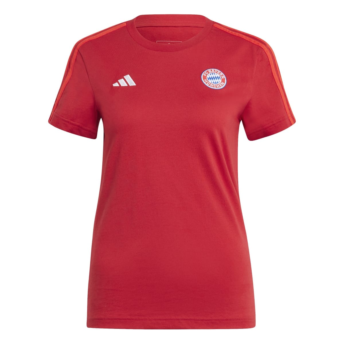 adidas Women's FC Bayern 3-Stripes T-Shirt | IT4147 Hoodie adidas 