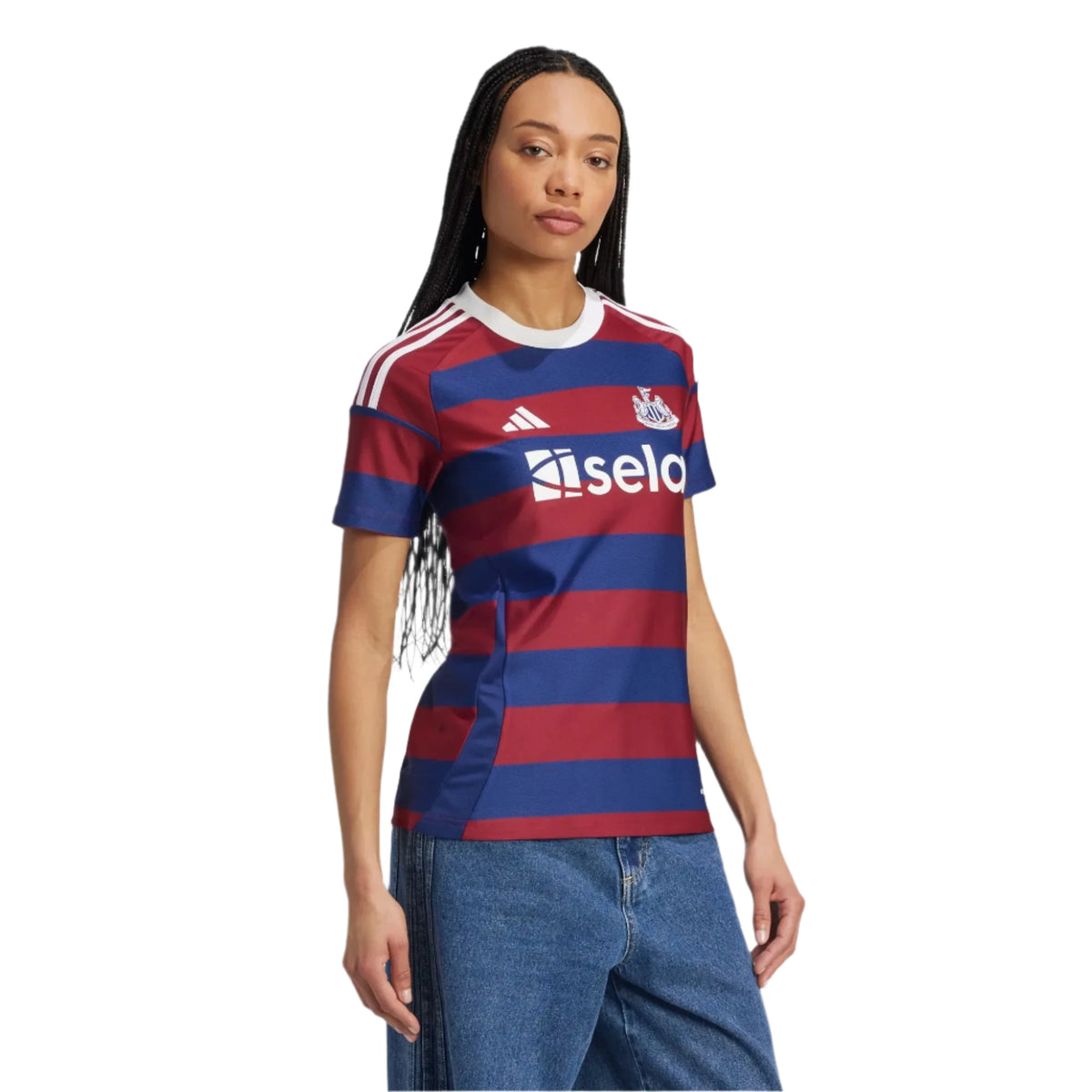 adidas Women&#39;s Newcastle United FC 24/25 Away Jersey | JX6514 Jersey Adidas 