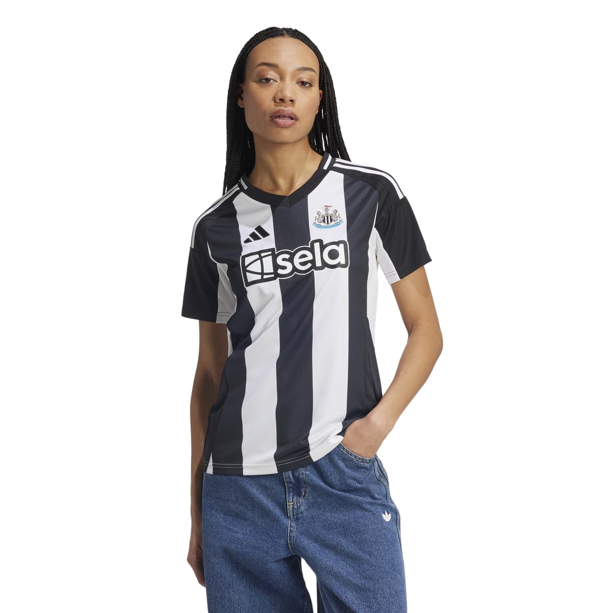 adidas Women&#39;s Newcastle United FC 24/25 Home Jersey | IX3173 Jersey Adidas 