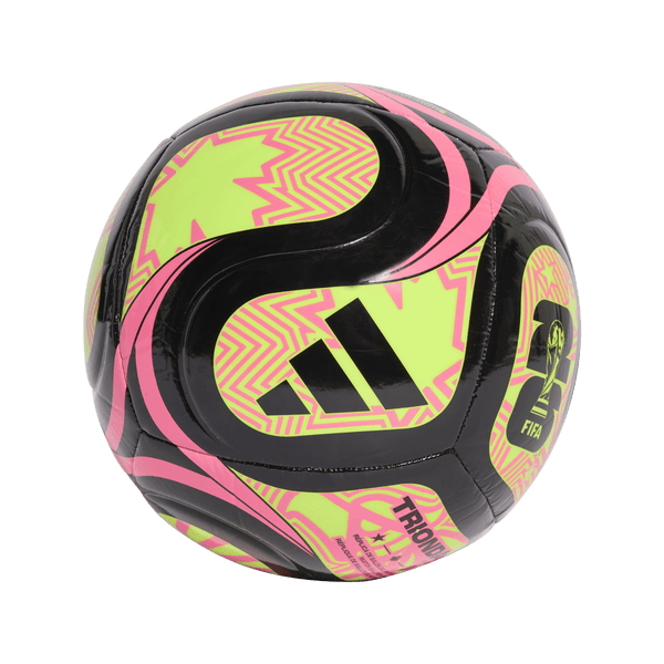 adidas World Cup 26 Trionda Club Ball- Black/Lucid Lemon/Lucid