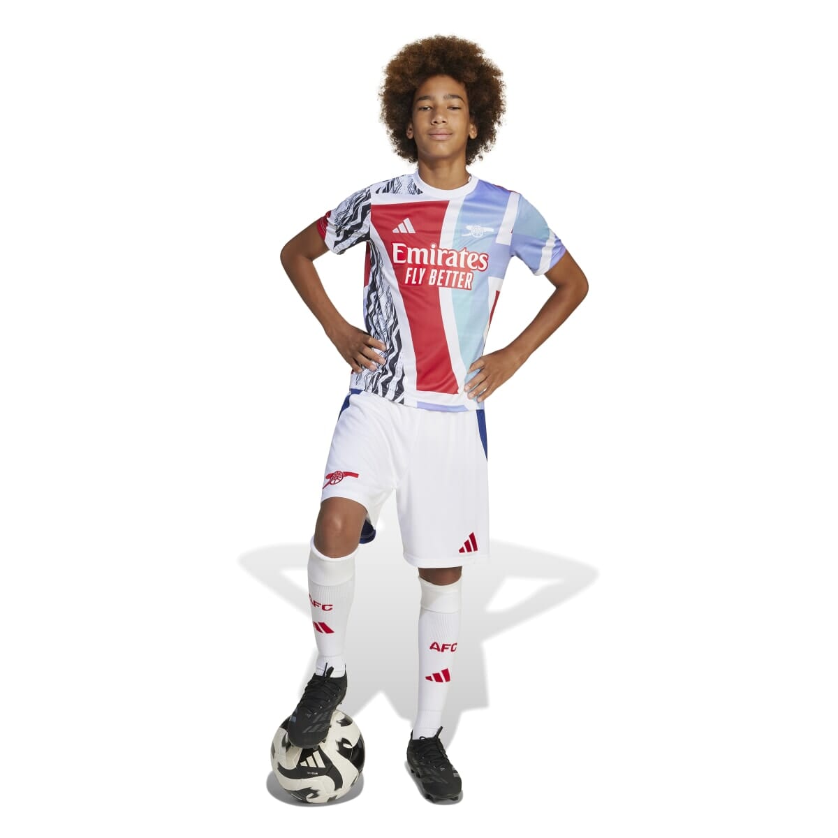 adidas Youth Arsenal 24/25 Pre-Match Jersey | JE7565 Jersey adidas 