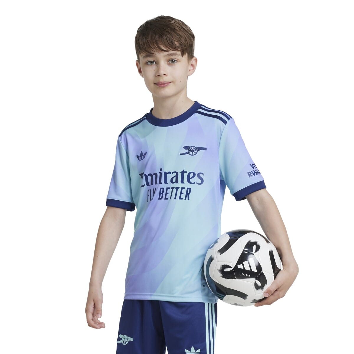 adidas Youth Arsenal 24/25 Third Jersey | IS8124 Jersey adidas Youth Medium Blue 