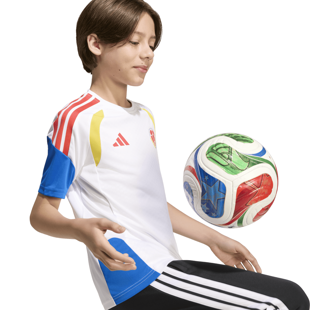 adidas Youth Colombia 26 Tiro Training Jersey | JZ6231 - Goal Kick