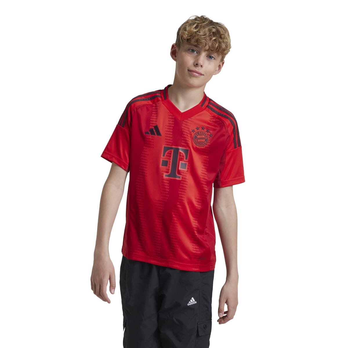 adidas Youth FC Bayern 24/25 Home Jersey | IT2249 Jersey adidas Youth Medium Red 