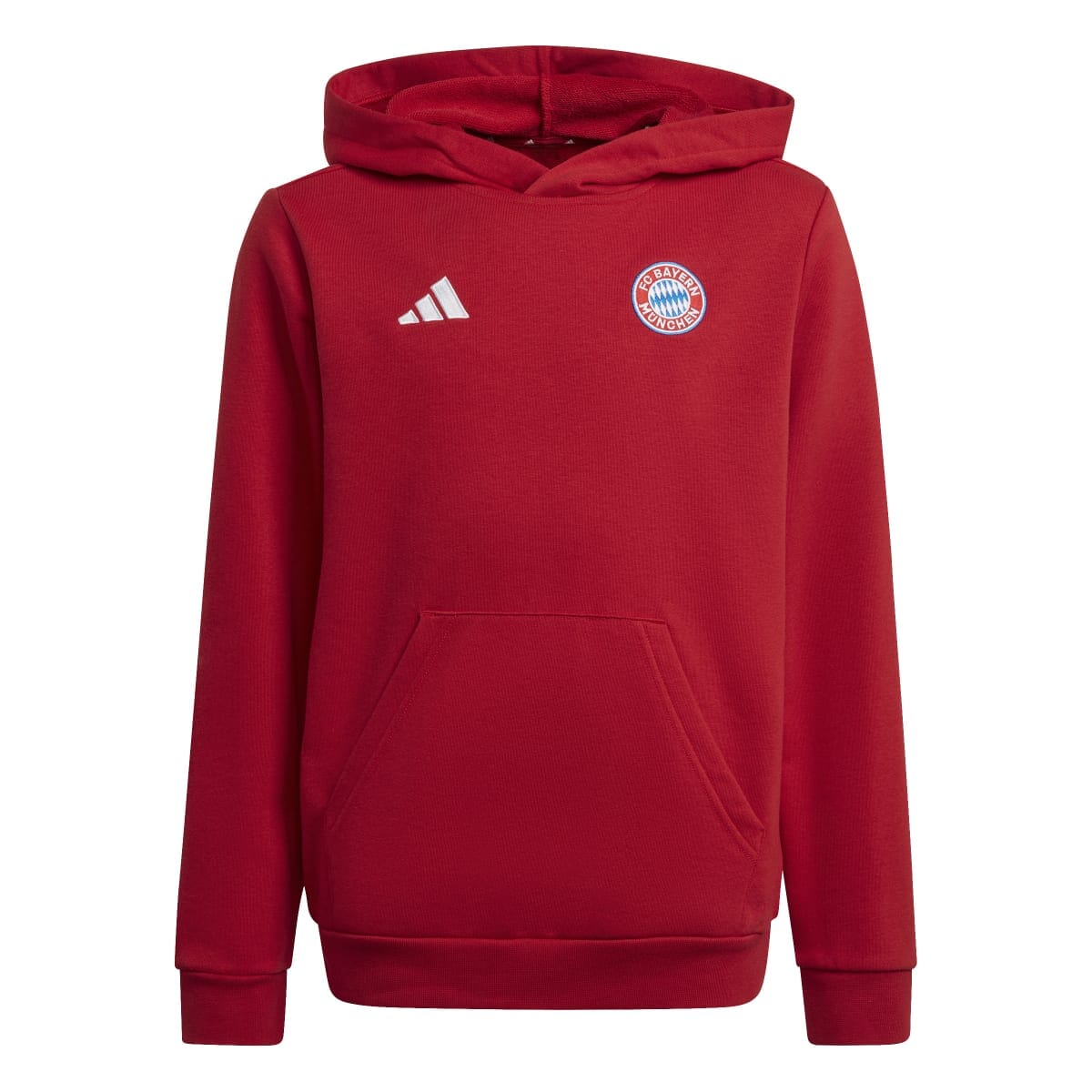 adidas Youth FC Bayern Hoodie | IT4134 Hoodie adidas Youth Medium Red 