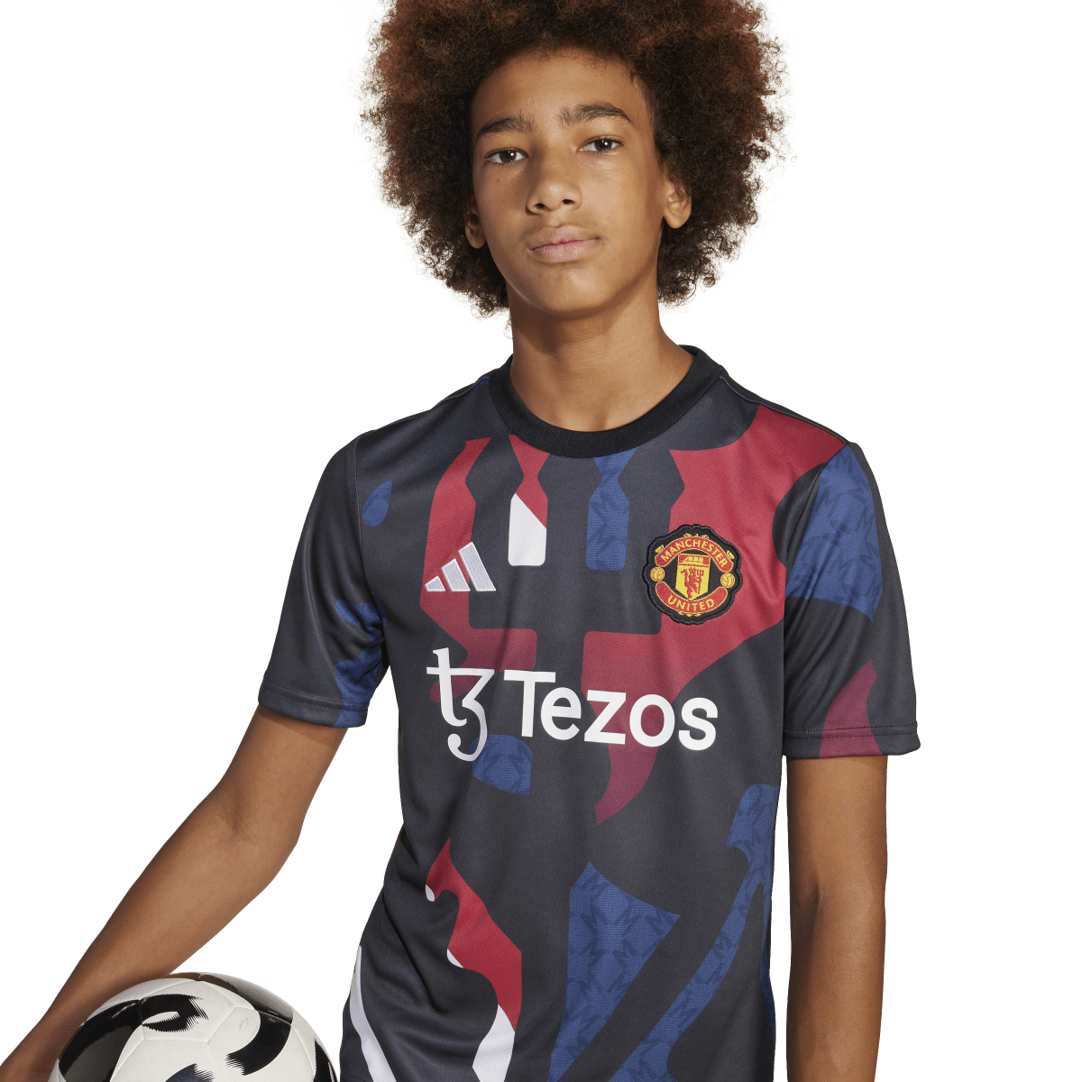 Preshi adidas Youth Manchester United Preshi Shirt | JD7146 - Goal Kick Soccer
