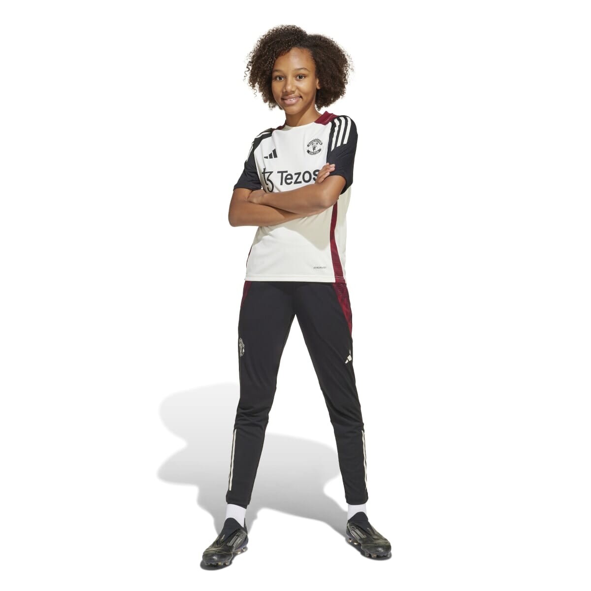 adidas Youth Manchester United Training Jersey | JE3728 Shirt adidas 