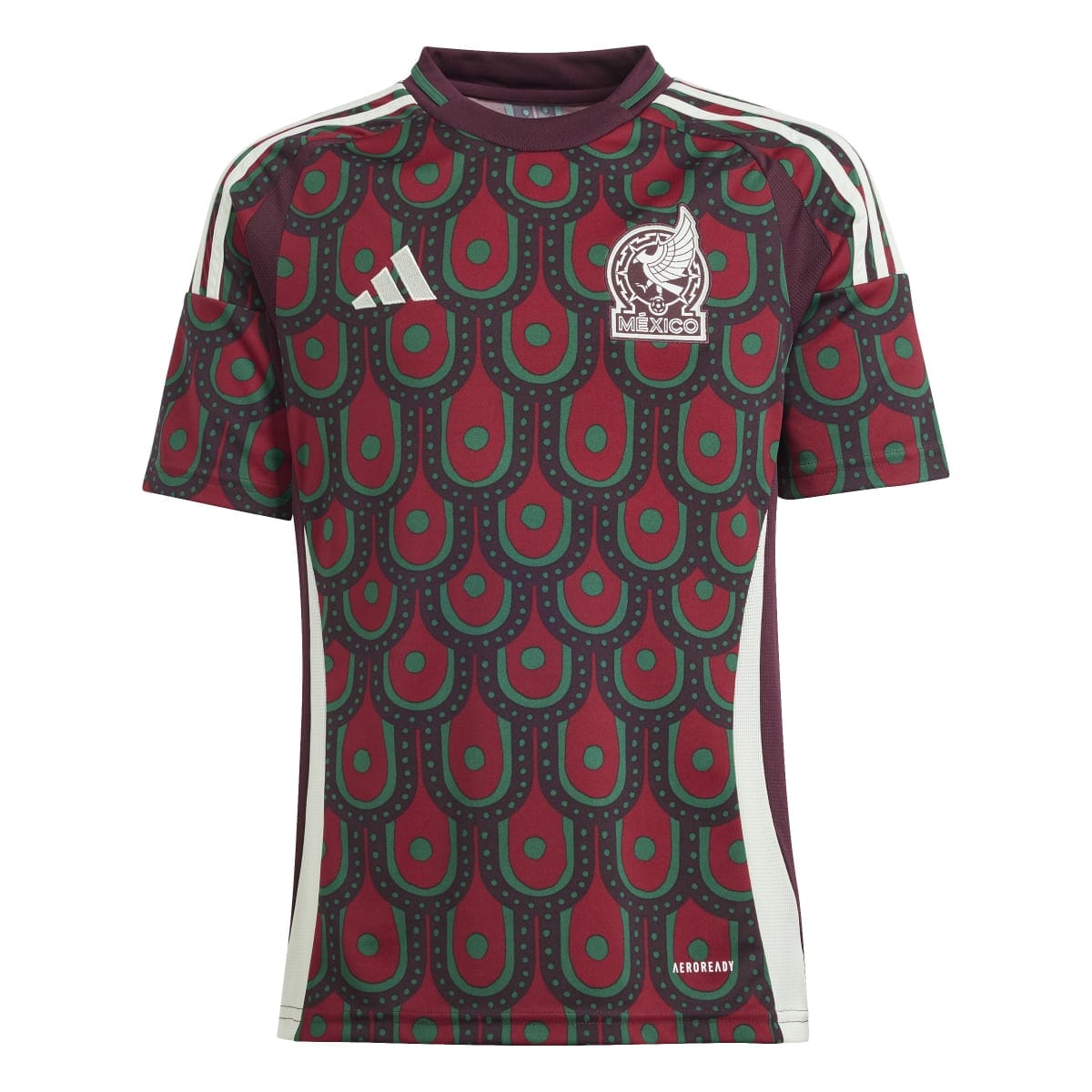 adidas Youth Mexico 24 Home Jersey | IP6364 Jersey adidas Youth Small Multicolor 