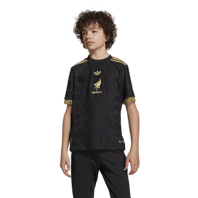 adidas Youth Mexico 25 Gold Jersey | JM2535 - Goal Kick Soccer